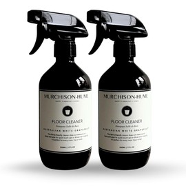 Murchison-Hume Natural Floor Cleaner Spray – Pet-Friendly, Non-Toxic, Plant-Based Formula for Hardwood, Tile & Laminate – Streak-Free Shine, Australian White Grapefruit – 17oz Bottle (2 Pack)