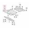 Rexka Center Shield Clip Push-Type Retainers for Lexus Toyota 51453-48010
