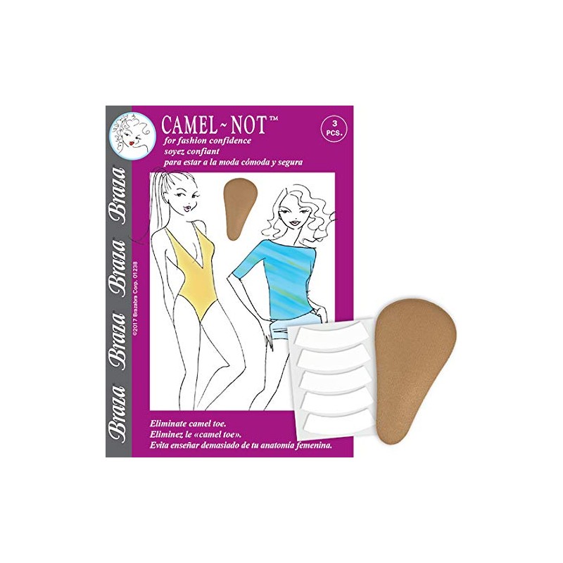 Braza Camel~Not – Discreet Camel Toe Concealer for Swimwear, Activewear,