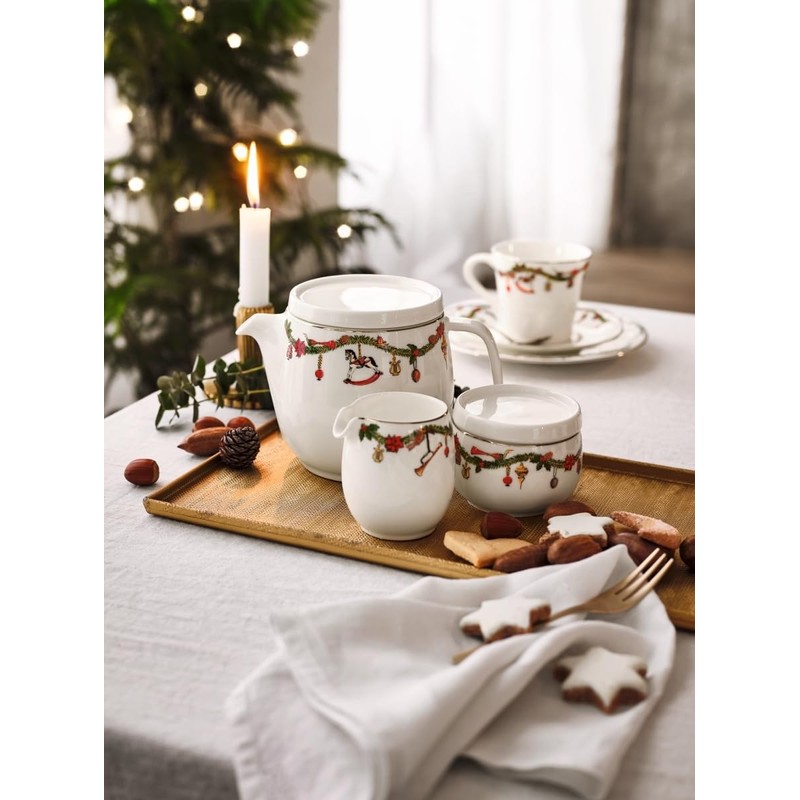 Hutschenreuther Nora Christmas 02048-726037-14770 Combination Cup Set of 2