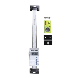 Accusize Industrial Tools 0-6 inch/0-150 mm x 0.0005 inch/0.01 mm Vertical Electronic Digital DRO Scale Unit, Abve-0006
