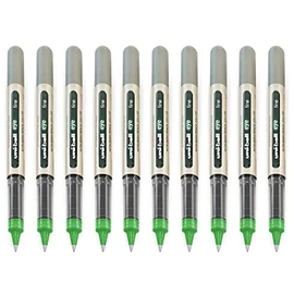 uni-ball EYE - UB-157 Rollerball Pens - 0.7mm Nib - Light Green - Pack of 10