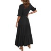 Women's Floral Maxi Long Dresses Casual Summer Deep v Beach