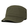 Trendy Apparel Shop - Gorra de estilo militar de gran