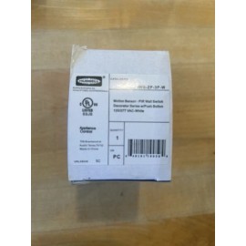 Hubbell Motion Detector Wall Switch Sensor.      AT 1201 White New