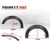 Fender Flares Fit Ford F150 2015-2017(67.1" 78.9" 97.6" Bed)