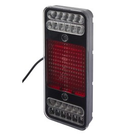HELLA 2VP 345 900-411 Rearlight - Coluna - LED - 12V - mounting/Bolted - LED colour: Yellow/Red/White - Cable: 500mm - left/right