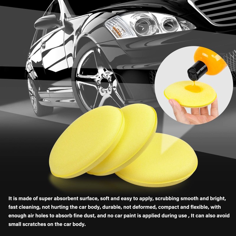 psler Foam Car Wax Applicator Pad Foam Applicator Pads Detailing