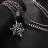 Gothic Spider Web Chain Belt, Metal Biker Jeans Pants Chain,