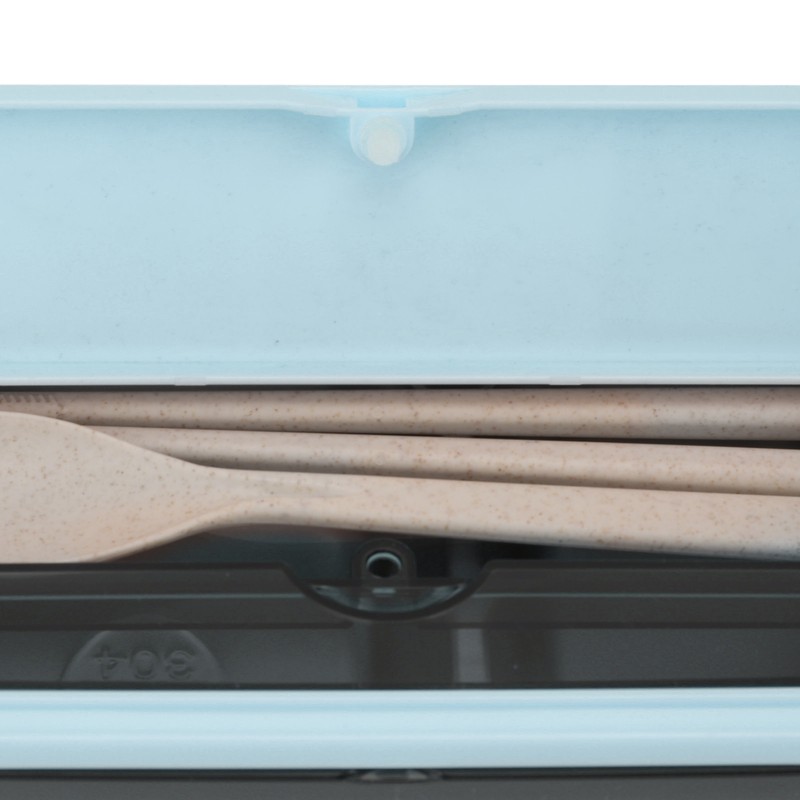 Lunch Box Double Layer Microwave Safe Leakage Proof Stainless Steel