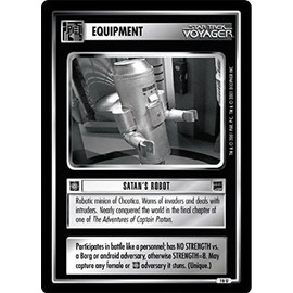 Decipher Star Trek CCG 1E HA Holodeck Adventures Satan''S Robot 16U