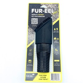 Buff Brite Fur Remover PRO II (2.0) with Fang Adapter - Dog and Cat Grooming Tool, Vacuum Attachment for Pet Hair Removal