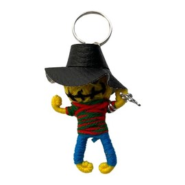Voodoo String Doll Keychain, Design T08