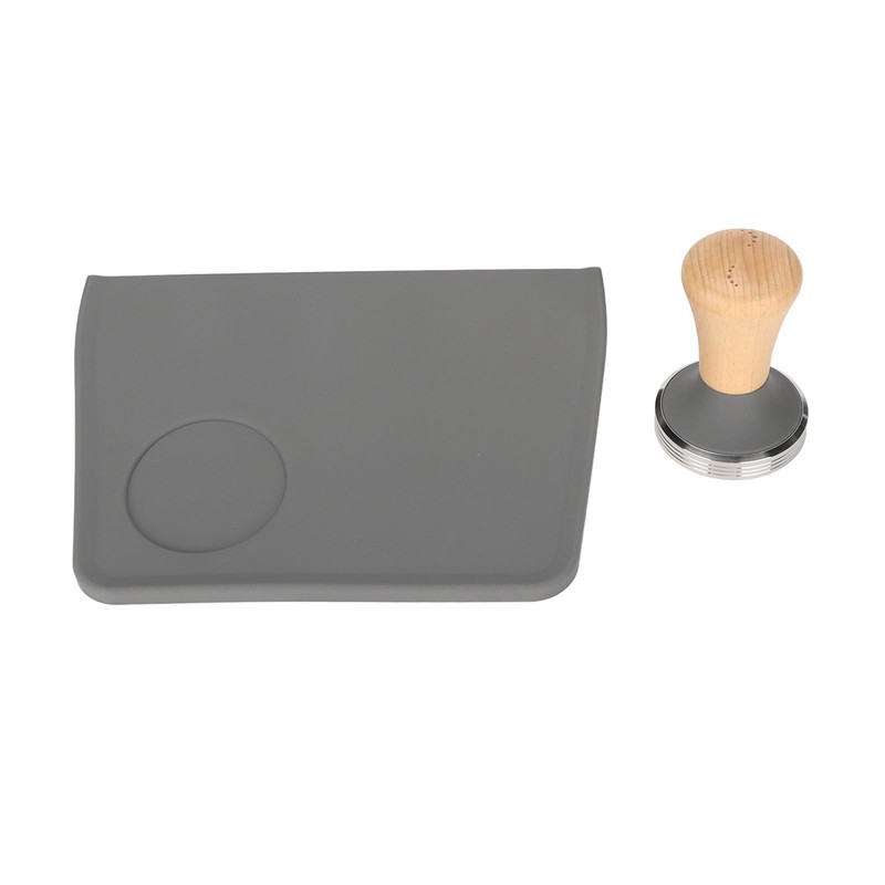 2Pcs Coffee Tamp Mat Integrated Silicone Coffee 90 Degree Corner