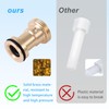 Tub Spout Adapter Kit, Brass Slip on Shower Diverter Repair