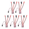 5PCS 30A Brushed ESC, RC ESC with Brake Dual Way