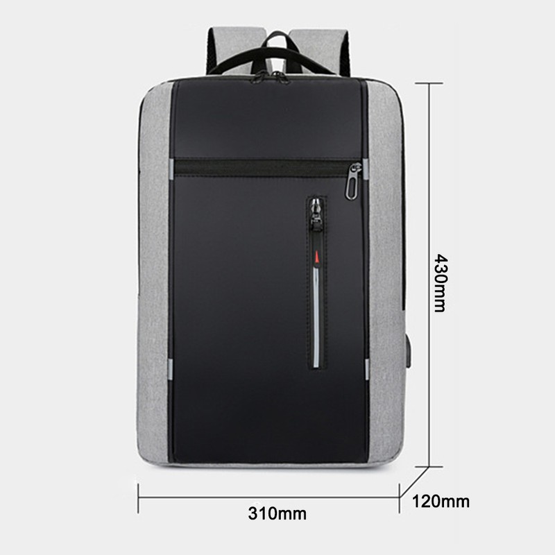 Portable Backpack Camping Travel Bag Business Daypack with USB Charging