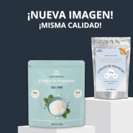 Citrato Magnesio Polvo Dnc Sportpro 2kg Sabor Natural Bolsa