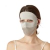 LILAXINKO Silk Mask, 3-Dimensional, Double Layered Construction, 100% Silk, No