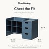 BLUE GINKGO Hive Stack Desk Organizer – Stackable Pen Holder,