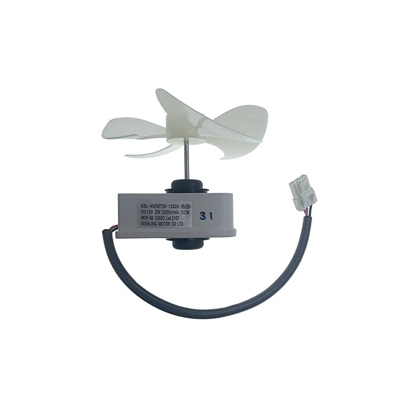 Refrigerator Evaporator Fan Motor Assembly KBL-48ZWT05-1202A DC12V for Frigidaire 5304518492