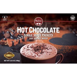 Cafe Tastle Single Serve Packets, Rich Hot Chocolate Mix, 72Count
