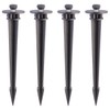 Luminea Accessories for LED Solar Sensor: Set of 4 Universal