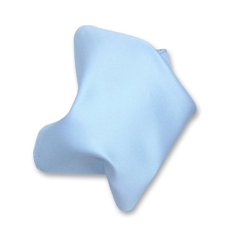 Color sólido Hankerchief bolsillo cuadrado pañuelo pañuelos para hombre, Celeste