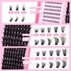 ALPHONSE Fluffy Lash Clusters with Bottom Lashes 12-20MM Cluster Eyelash