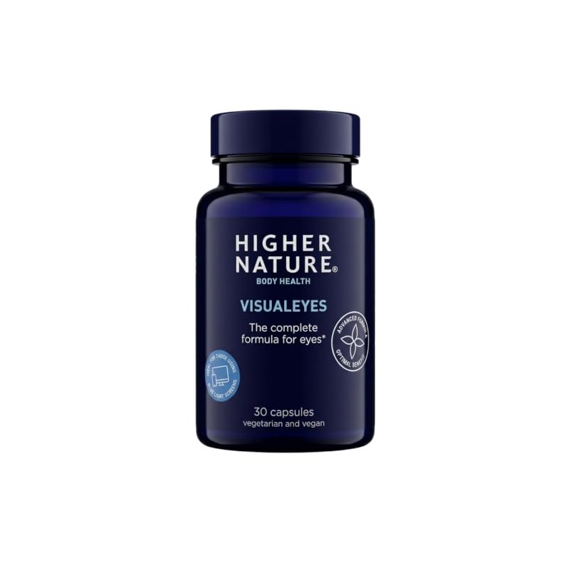 Higher Nature VisualEyes - Supports Vision - 30 Capsules