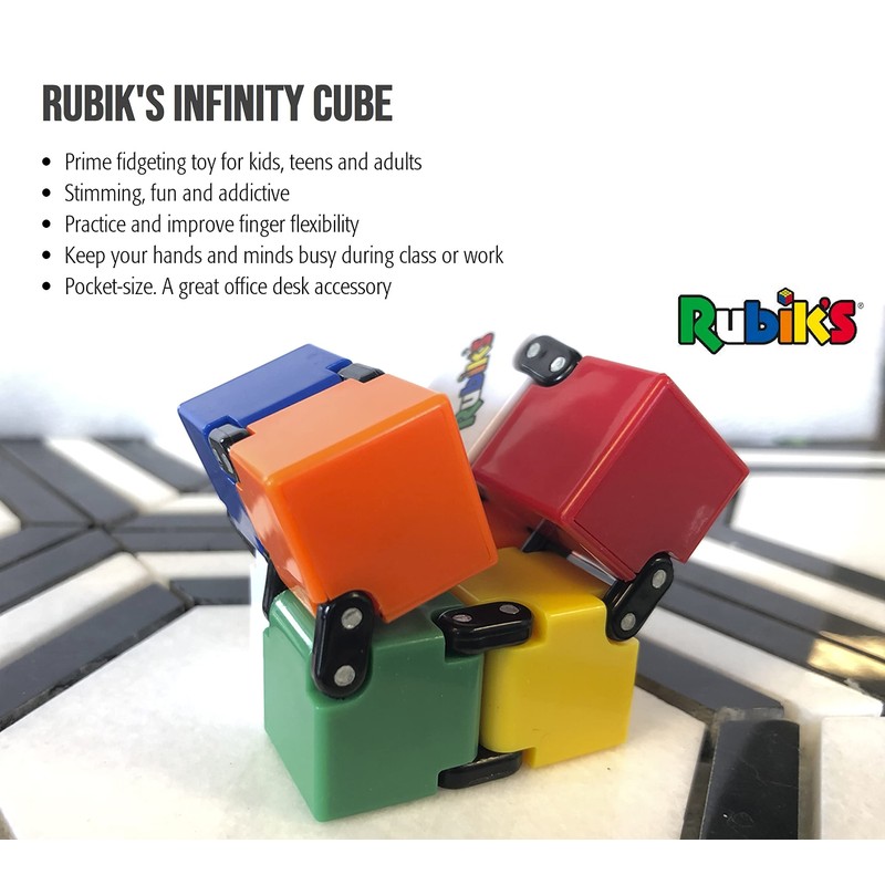 Rubiks Infinity Cube Fidget Stimming Toy