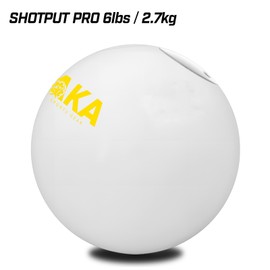 AKA SPORTS GEAR Cast Iron Shot Put (Weights 2.76kg to 7.2kg)(6lb to 16lb) - Great for Outdoor Track & Field Equipment