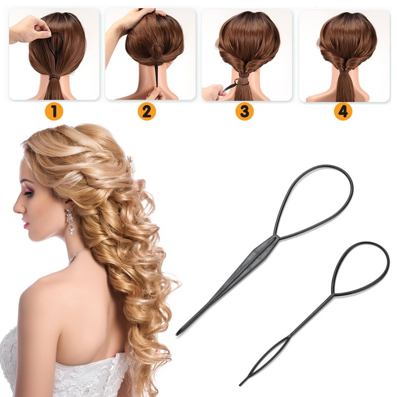 LTHYHJ Hair Bun Maker Set 31 Piece Styling Accessory Set