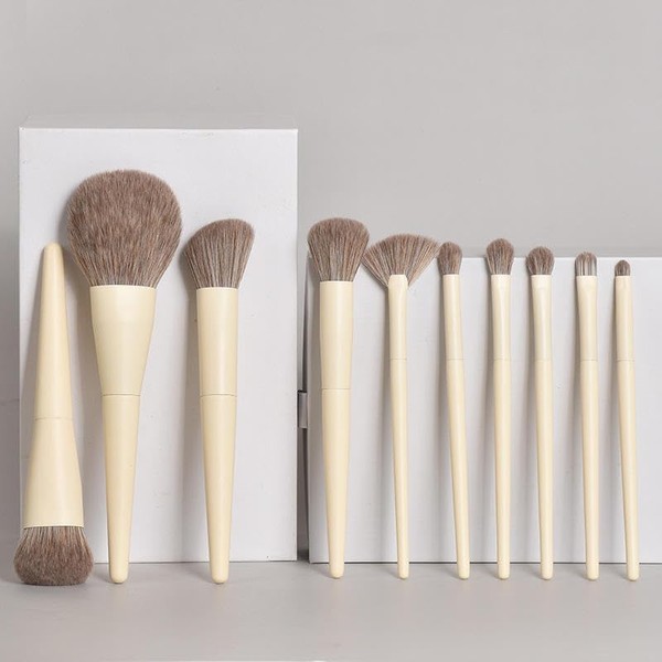High appearance level Makeup Brushes, 10 sets of super soft