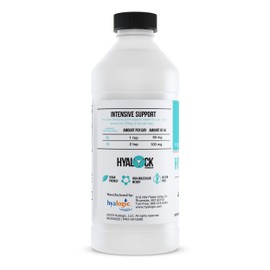 Professionals Series - Hyaluronic Acid Dietary Supplement, Whole Body Hydration - 100 mg Ingestible HA Liquid Supplement; Odorless, Tasteless & Preservative Free/Skin & Eyes - 10 oz