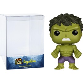 H u l k : P o p ! Vinyl Figurine Bundle with 1 Compatible Graphic Protector (068-04776 - B)