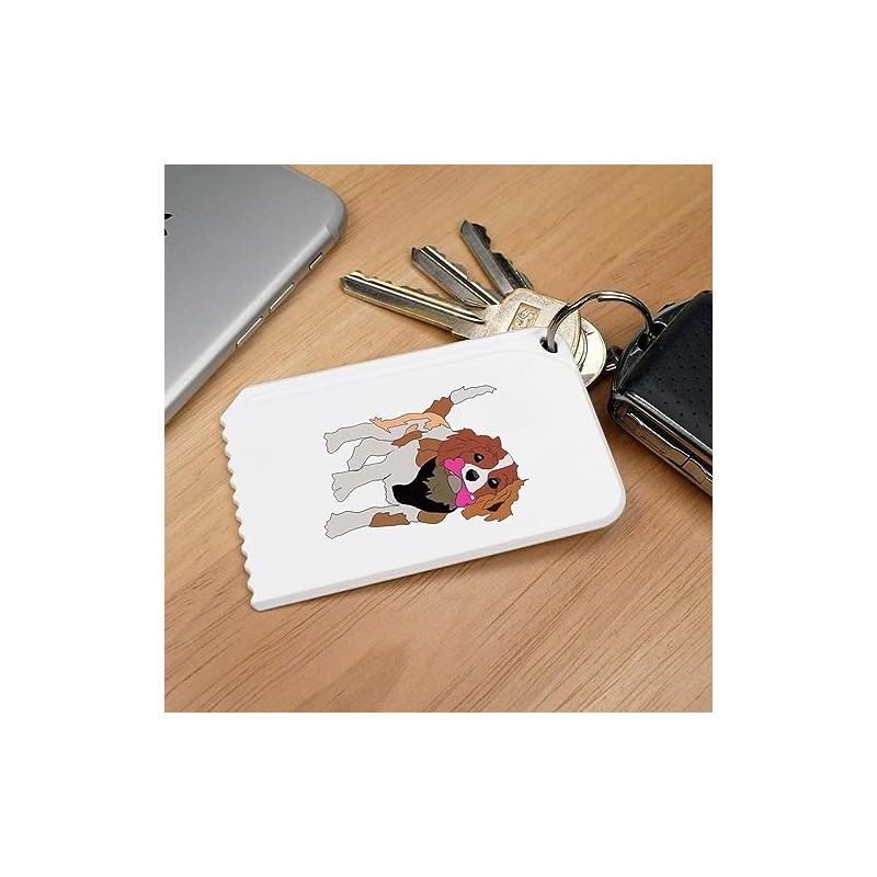 Azeeda 'Dog with a bone ' Plastic Ice Scraper (IC00031891)