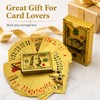 Golden Dollar-Style Waterproof Playing Cards – Flexible Plastic Poker Deck