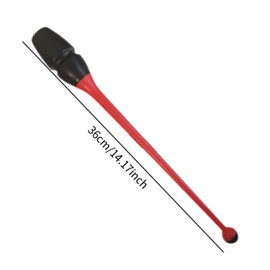 Perfeclan Art Gymnastics Dance Bars Sports Instrument Gymnastics Bar for Birthday Parties Training Studios Adults Orange Red