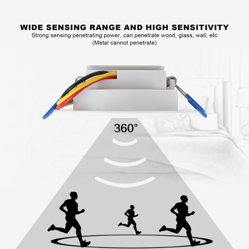 Microwave Sensor Switches Radar Induction Control Equipment TDL-9961J 3.7GHz AC85‑
