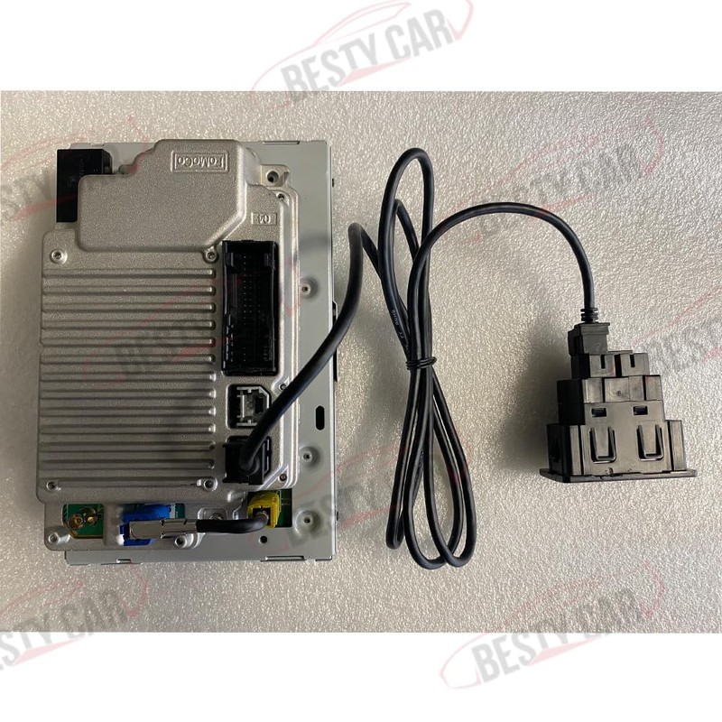 Bestycar T Port Harness Adapter Compatible for Ford USB Mutimedia
