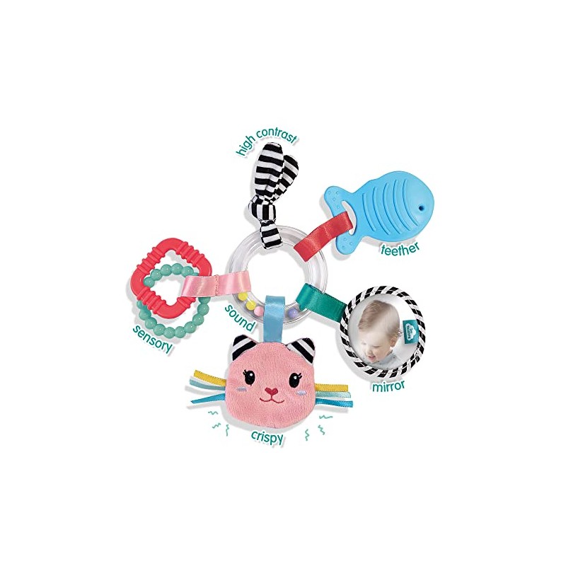 SES Creative Katy the Cat Activity Ring Blue 13124