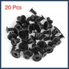 INFINAUTO 20pcs Fender Liner Bump Push Rivet Retainer Fastener 07130702966