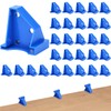 QWORK Flooring Spacers, 1/4'' & 1/2'' Gap – 40 PCS