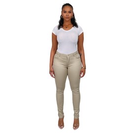 Access Junior's Uniform Skinny Pants (13/14, Khaki)