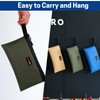 WISEPRO 4 PCS Zippered Tool Pouch, Multipurpose Tool Organisers Bags,