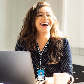 Puppy Dog Paw Lanyards for Id Badges, Cute Retractable ID Badge Holder with Detachable Lanyard, Fashionable Badge Reel Heavy Duty with Carabiner Clip, Nurse Teacher Office Gifts