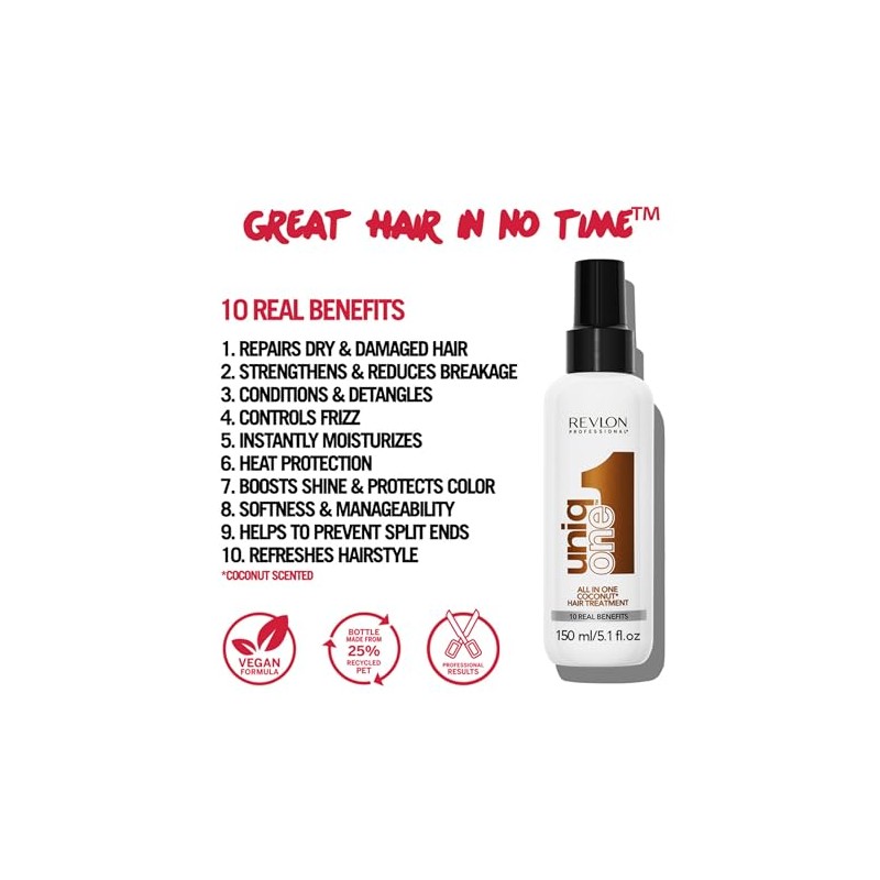 REVLON PROFESSIONAL Uniq One All in one Hair Treatment Coco