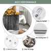 iTapnoom Funny Cute Cat Shower Curtain, Hello Sweet Cheeks Animal