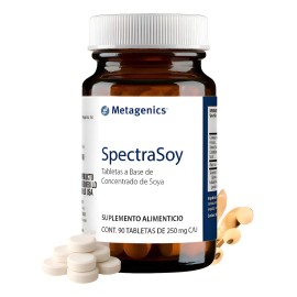 Metagenics Spectra Soy Tabs Suplemento Frijol Soya Sabor